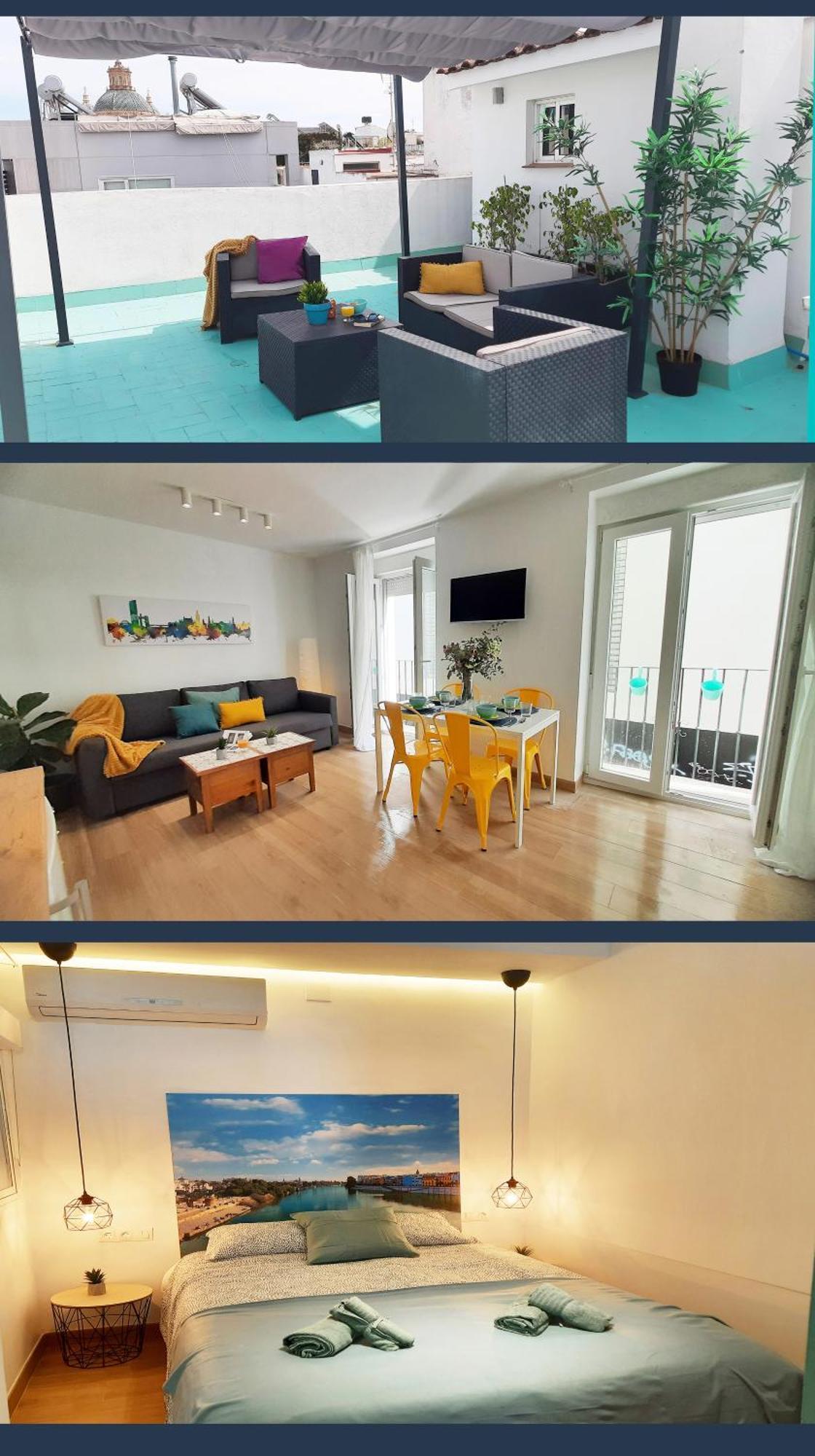 Lovely Center Apartments - Alameda Sunny Terrace Seville Ngoại thất bức ảnh